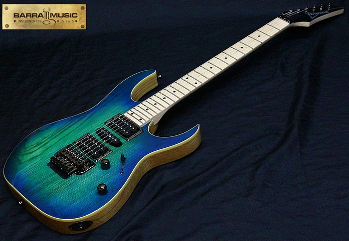 Guitarra Ibanez RG370AHMZ BMT | HSH | Blue Moon Burst
