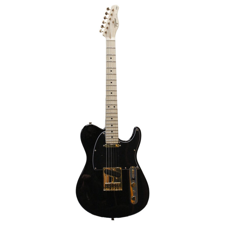 Guitarra Tagima T-910 Super Black Gold | Tele | SS | Black