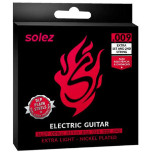 Encordoamento Solez SLG9 | 6 Cordas | Guitarra | 009-042
