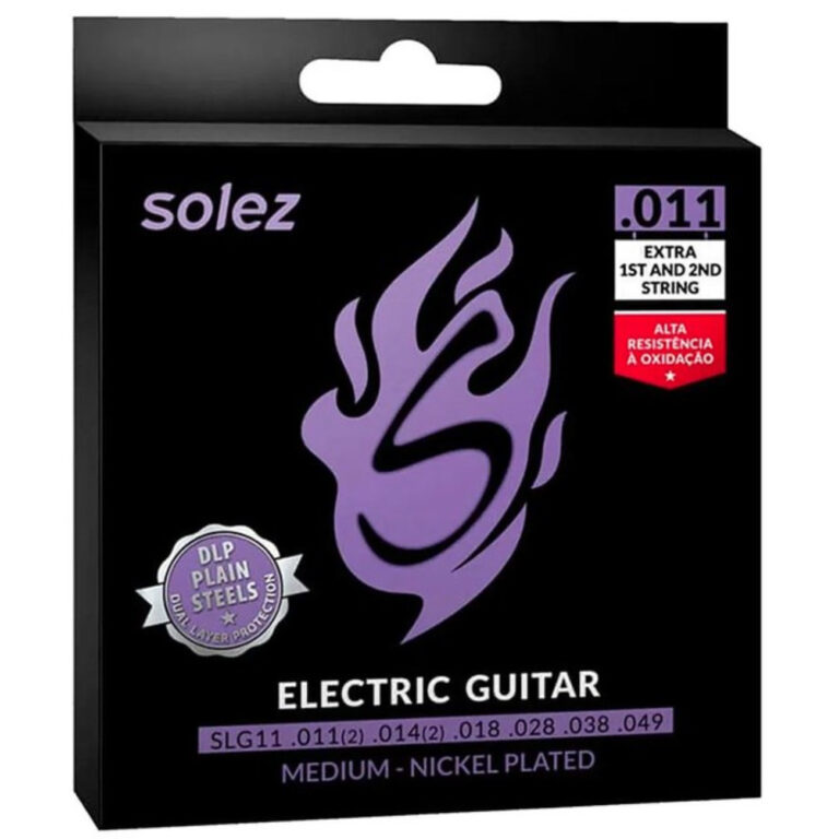 Encordoamento Solez SLG11 | Guitarra | 011-049 | 2 Extras