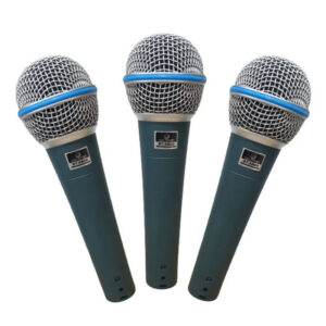 Kit Microfones Waldman BT-5800-3 | 3 Mics Supercardióides