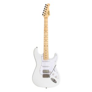 Guitarra Seizi Vintage Budokan White Maple | HSS | Bag