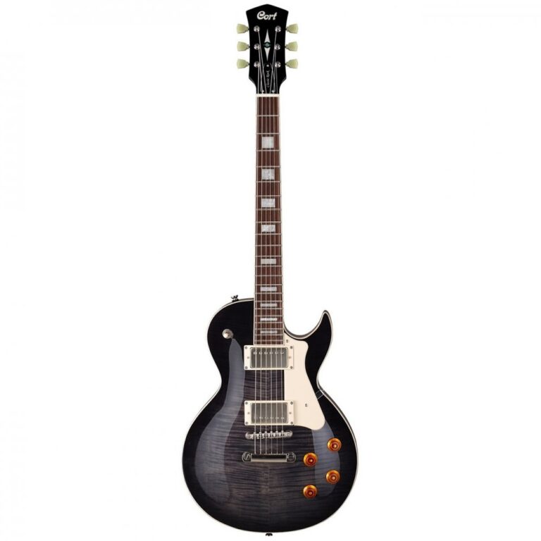Guitarra Cort CR 250 TBK | Flamed Maple | Trans Black