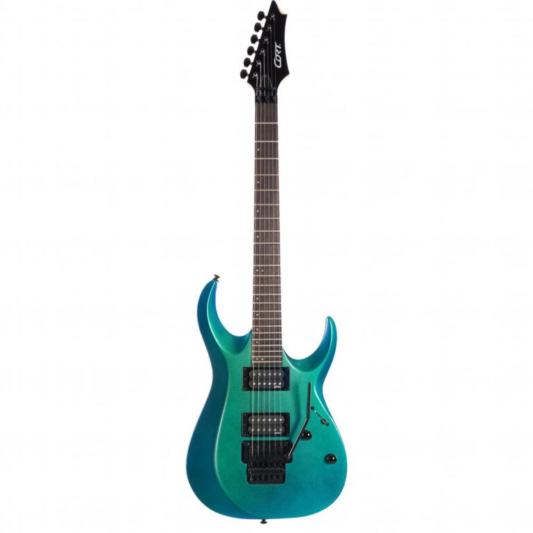 Guitarra Cort X300 FBL | EMG | Floyd Rose | Flip Blue