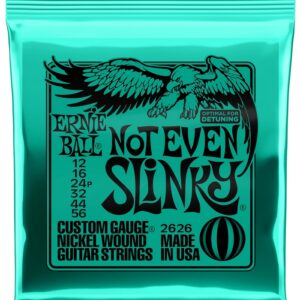 Encordoamento Ernie Ball Not Even Slinky | Guitarra | 012