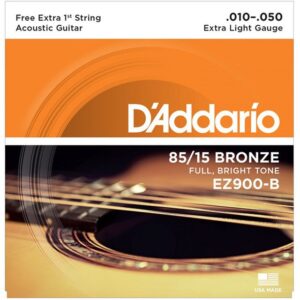 Encordoamento D'Addario EZ900-B | Violão | 010-050