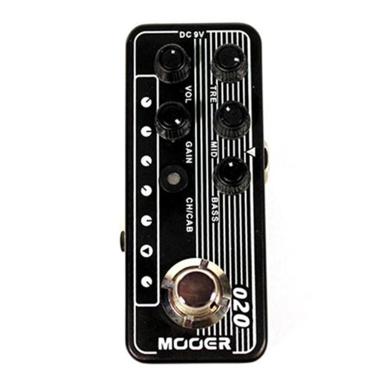 Pedal Mooer Blueno M020 | Pré Amp | Para Guitarra
