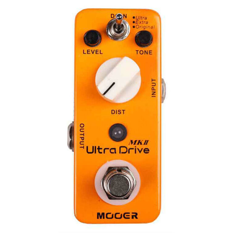 Pedal Mooer Ultra Drive II | Distorção | Para Guitarra