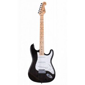 Guitarra SX SST Ash TBK | Strato | SSS | Trans Black