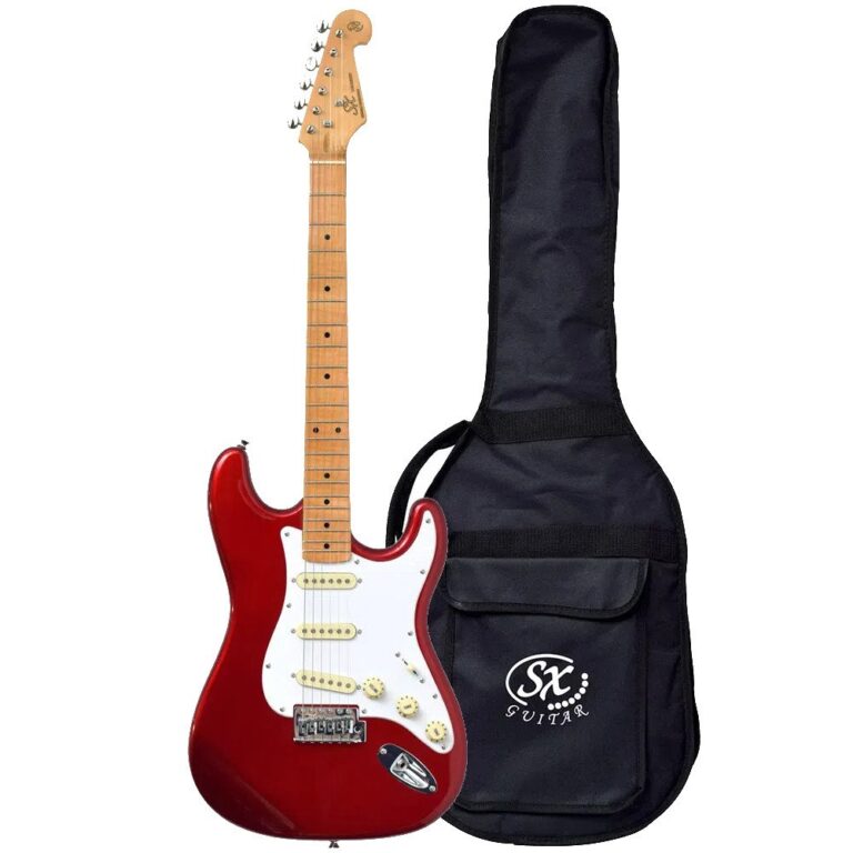 Guitarra SX SST 57+ CAR | Strato | Bag | Candy Apple Red
