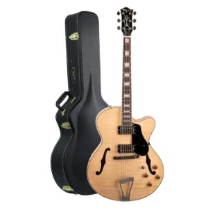 Guitarra Tagima Jazz 1900 NT | Full-Hollow | Case | Natural