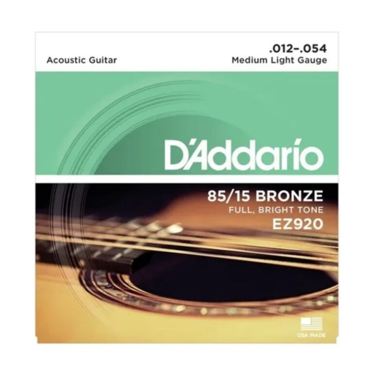 Encordoamento D’Addario EZ920 | Aço | Violão | Bronze