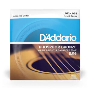 Encordoamento D'Addario EJ16 | Aço | Phosphor Bronze | 012