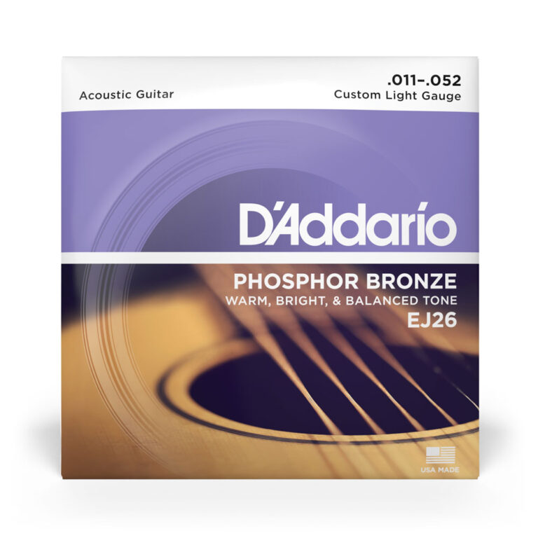 Encordoamento D'Addario EJ26 | Aço | Phosphor Bronze | 011