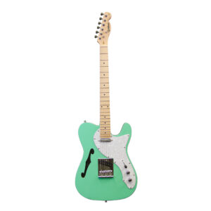 Guitarra Waldman GTE-300 LG | Tele Semi-Hollow | Light Green