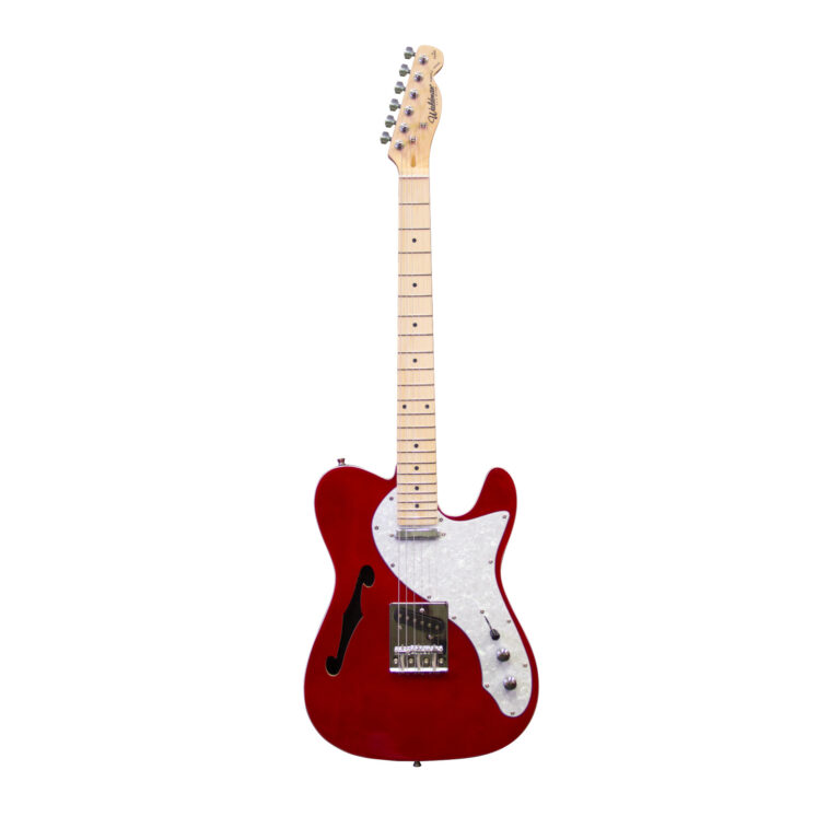Guitarra Waldman GTE-300 WR | Tele | Semi-Hollow | Wine Red
