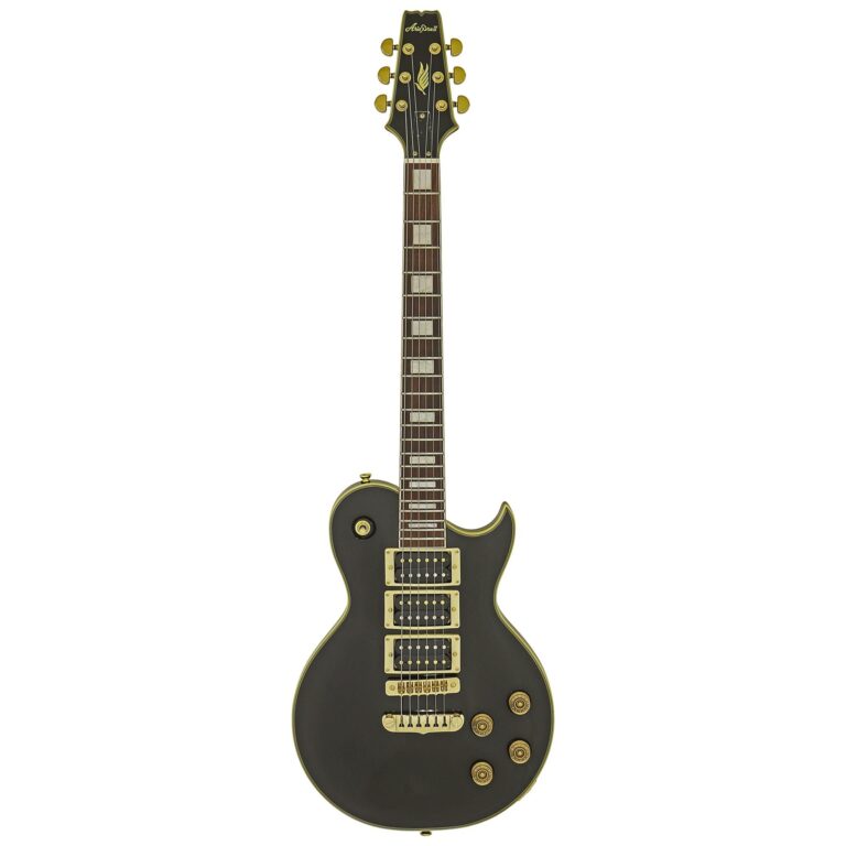 Guitarra Aria Pro 2 PE-350PF AGBK | LP | Aged Black