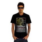 Camiseta Amply Iron Maiden | Killer World Tour 81 | BK Brush