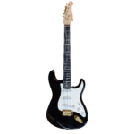 Guitarra Seizi Vintage Shinobi Black Gold | SSS | Bag (Capa)