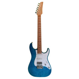 Guitarra Seizi Katana Musashi Plus RM Quilted Royal Blue