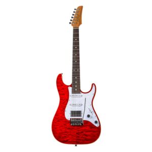 Guitarra Seizi Katana Musashi Plus RW Quilted Ruby Red | Bag