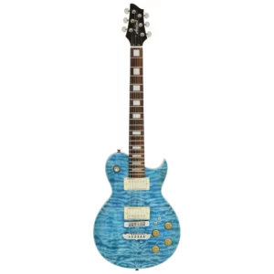 Guitarra Aria Pro 2 PE-480 SEBL | See-Through Emerald Blue