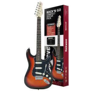 Kit Rockwave RGK50 SB | Guitarra + Amp + Acessórios