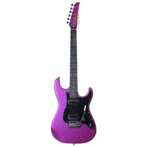 Guitarra Seizi Katana Venom Deep Purple Sparkle | HH | Bag