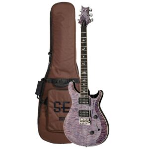 Guitarra PRS SE Custom 24 Quilt Violet | Double Cut | Bag