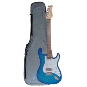 Guitarra Seizi Vintage Budokan Plus Flamed Blue | HSS | Bag