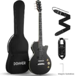 Guitarra Donner DLP-124 BK | + Acessórios | Black