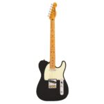 Guitarra Vintage V75 BK | Tele | SS | Escala Maple | Preta