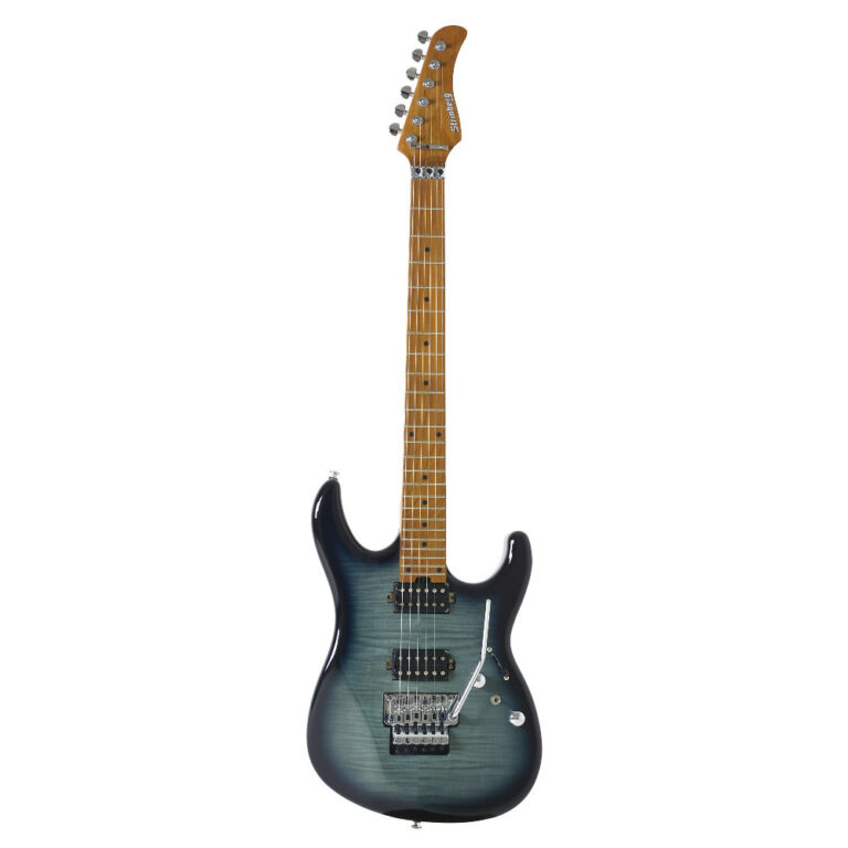 Guitarra Strinberg Ergus FR TBK | Floyd Rose | Trans Black