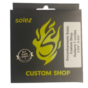 Cordas Solez Custom Shop 09 | Guitarra 7 Cordas | 009 – 054