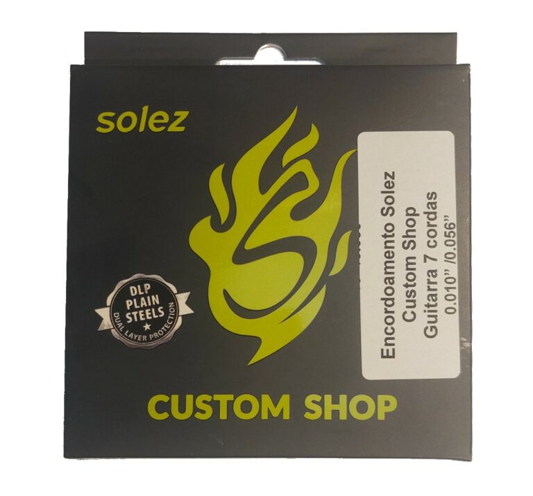 Cordas Solez Custom Shop 010 | Guitarra 7 Cordas | 010 – 056