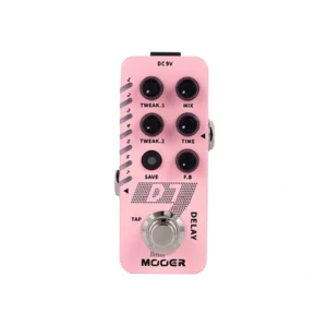 Pedal Mooer D7 | Delay e Looper | 6 Tipos