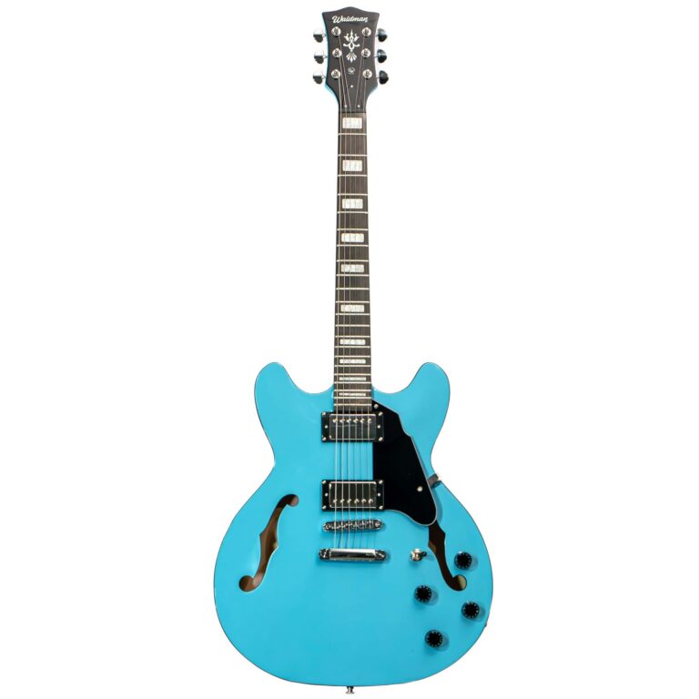 Guitarra Waldman GHO110 BL | Semi Hollow | Blue