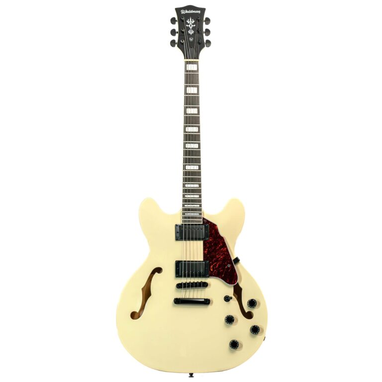 Guitarra Waldman GHO220 CP | Semi Hollow | Creme