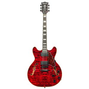 Guitarra Waldman GHO220Q RD | Semi Hollow | Red