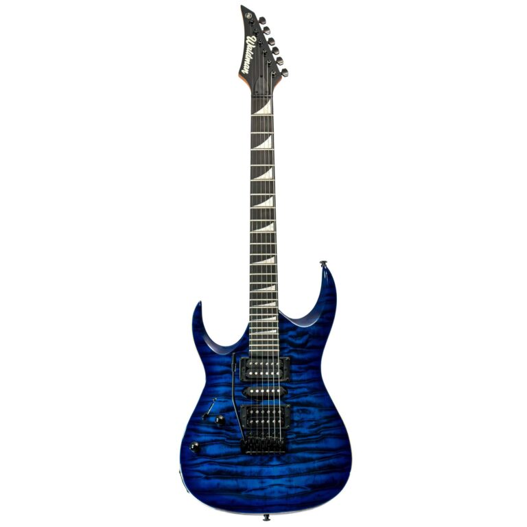 Guitarra Waldman WIG170QXL BLB | Canhota | Blue Burst