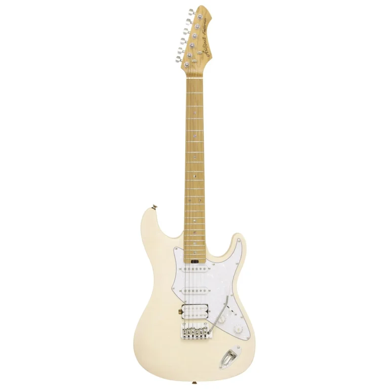 Guitarra Aria Pro 2 714-MK2 Fullerton MBWH | Marble White