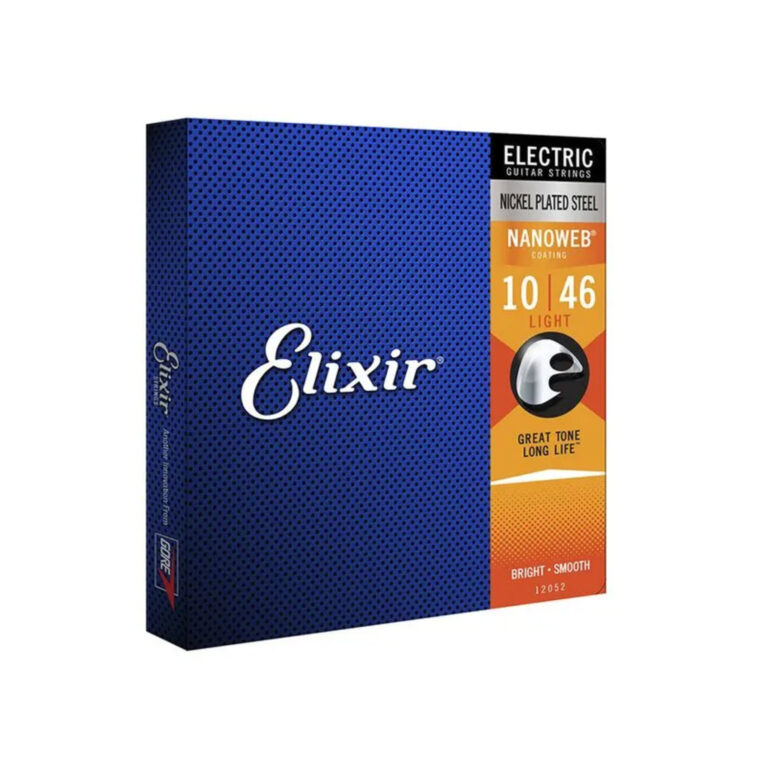 Encordoamento Elixir Nanoweb Light 12052 | Guitarra | 010