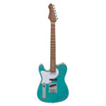 Guitarra Aria Pro 2 615-MK2 LH TQBL | Canhota | Turquoise BL