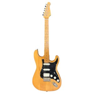 Guitarra Benson Hardy 902 NT/BK | HSS | Bag | Natural