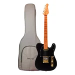 Guitarra Benson Hardy 904 BK/BK Gold | Tele | Bag | Black