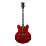 Guitarra PHX Eclipse AC-1 RD | HH | Semi-Acústica | Vermelha