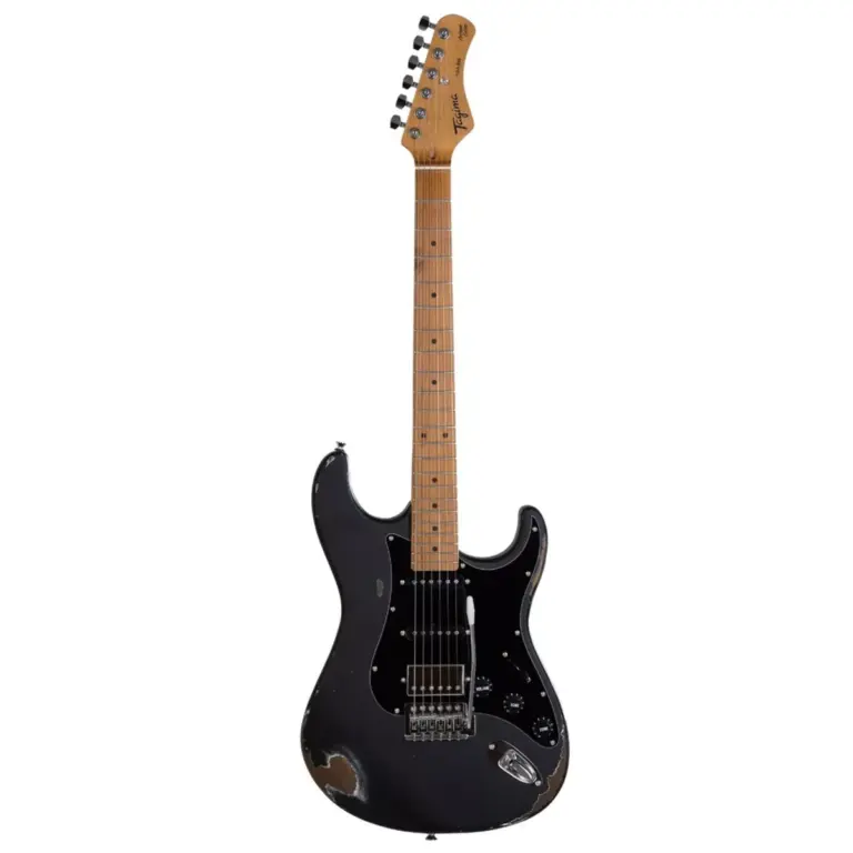 Guitarra Tagima TGA-580 BK | Strato | HSS | Relic | Black