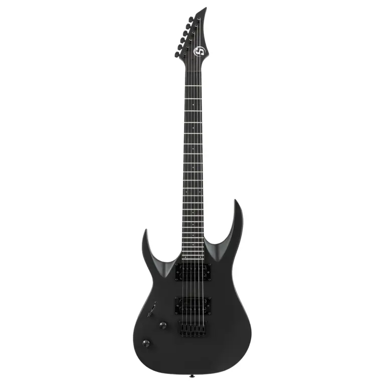 Guitarra S by Solar AB4.6CLH | Canhota | Carbon Black Matte