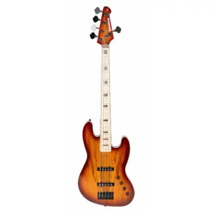 Baixo Waldman GJJF455A SPSB | JJ | 5C | Spalted Sunburst