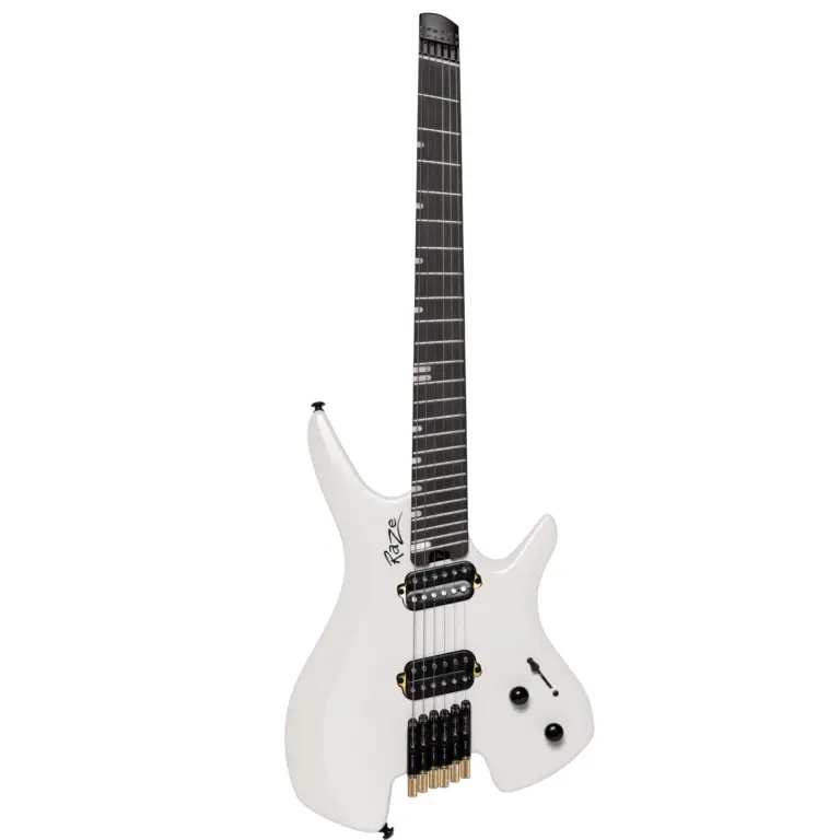 Guitarra Michael Raze GMR500 WP | Headless | White Pearl